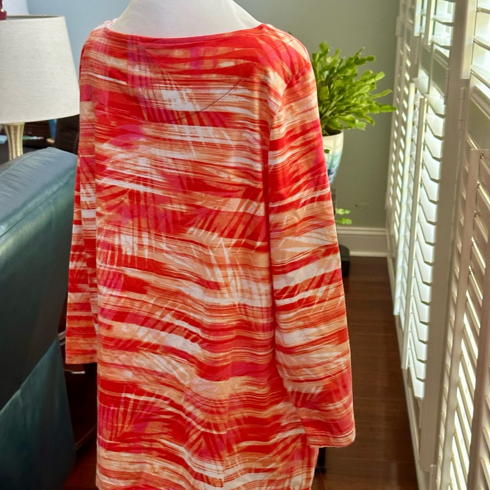 Ruby Rd.‎ 3/4 sleeve Blouse. Plus Size - Picture 4 of 9